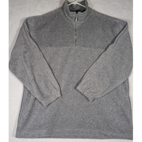 Apparel Zone XXL Fleece1/4 zipChest 53"CB to hem31"Sleeve 24 - Picture 2 of 8